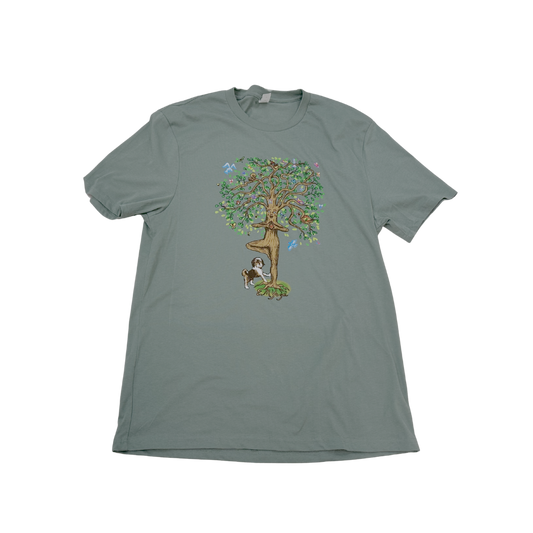 Matcha Green Emee Organic Cotton Unisex T-Shirts