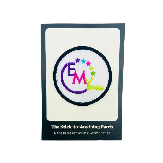 EMYoga "Stick to Anything" Peel and Stick Embroidered Patch