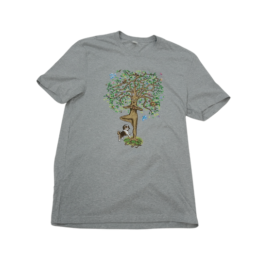 Grey Emee Organic Cotton Unisex T-Shirts